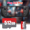 Retro game microSD, Batocera linux OS, 512gb Sandisk, 18k games for Steam Deck